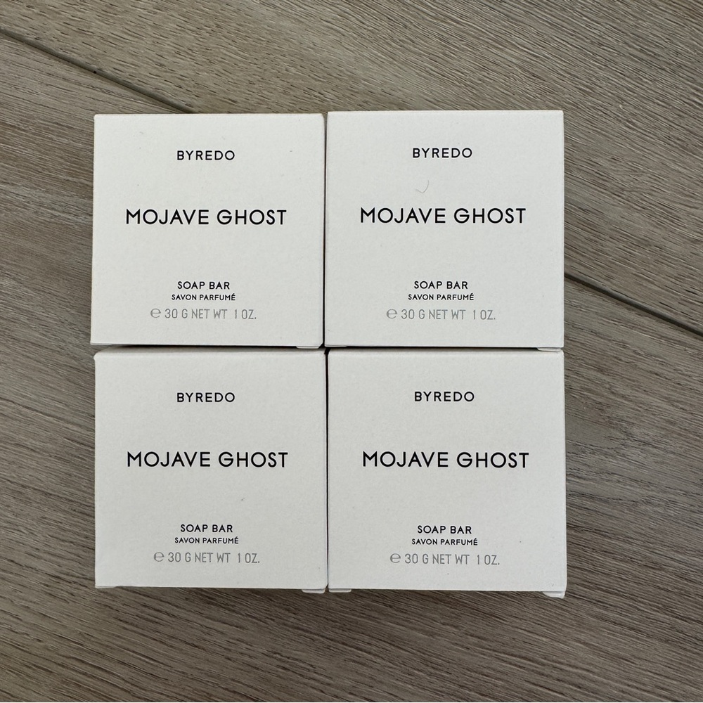 Byredo Mojave Ghost Luxurious Soap Bars LOT OF 4